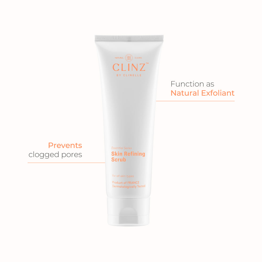 Clinz Essential Skin Refining Scrub 75ml